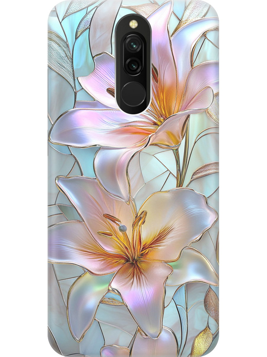 Силиконовый чехол на Xiaomi Redmi 8 с принтом "Витраж с лилиями", Прозрачный;белый;голубой;розовый, 722204523
Силиконовый чехол на Xiaomi Redmi 8 с принтом "Витраж с лилиями", Прозрачный;белый;голубой;розовый, 722204523