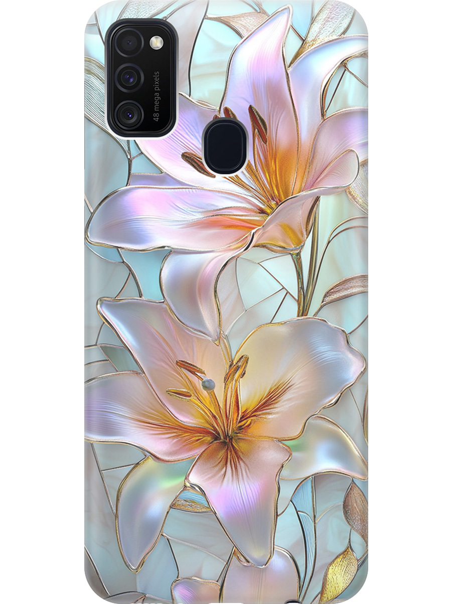 Силиконовый чехол на Samsung Galaxy M21 / M30s с принтом "Витраж с лилиями", Прозрачный;белый;голубой;розовый, 723067623
Силиконовый чехол на Samsung Galaxy M21 / M30s с принтом "Витраж с лилиями", Прозрачный;белый;голубой;розовый, 723067623