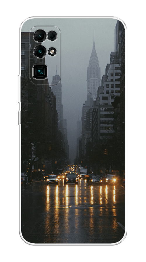 Чехол на Honor 30 "Дождливый Нью Йорк", Черный;серый, 612150-1 
Чехол на Honor 30 "Дождливый Нью Йорк", Черный;серый, 612150-1