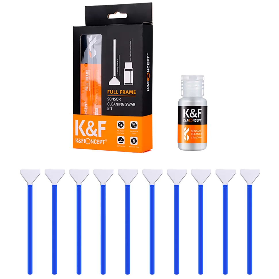 Набор для ухода за матрицей K&F Concept 24mm Full-Frame Sensor Cleaning Swab Kit, Full-Frame Sensor Cleaning Swab Kit
Набор для ухода за матрицей K&F Concept 24mm Full-Frame Sensor Cleaning Swab Kit, Full-Frame Sensor Cleaning Swab Kit