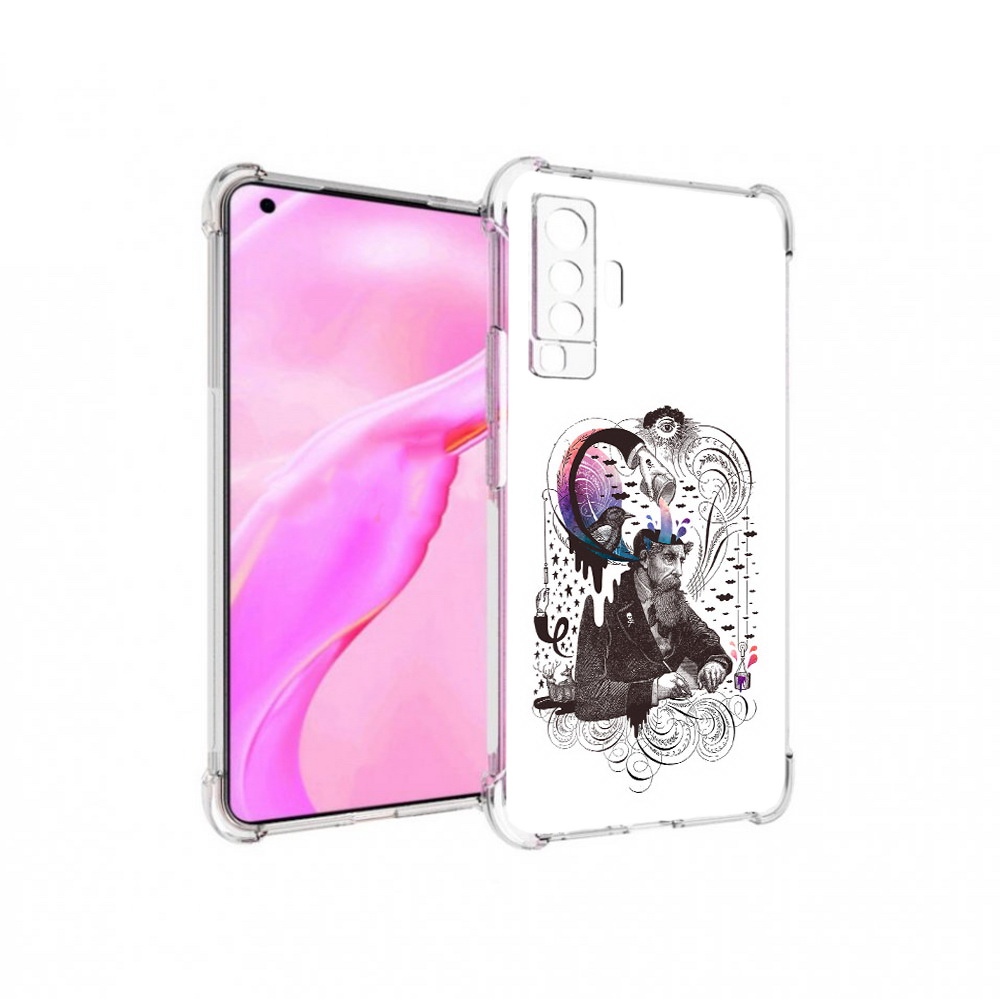 Чехол MyPads Tocco для Vivo X50 абстракция думающий мужчина (PT226969.391.210), Прозрачный, Tocco
Чехол MyPads Tocco для Vivo X50 абстракция думающий мужчина (PT226969.391.210), Прозрачный, Tocco