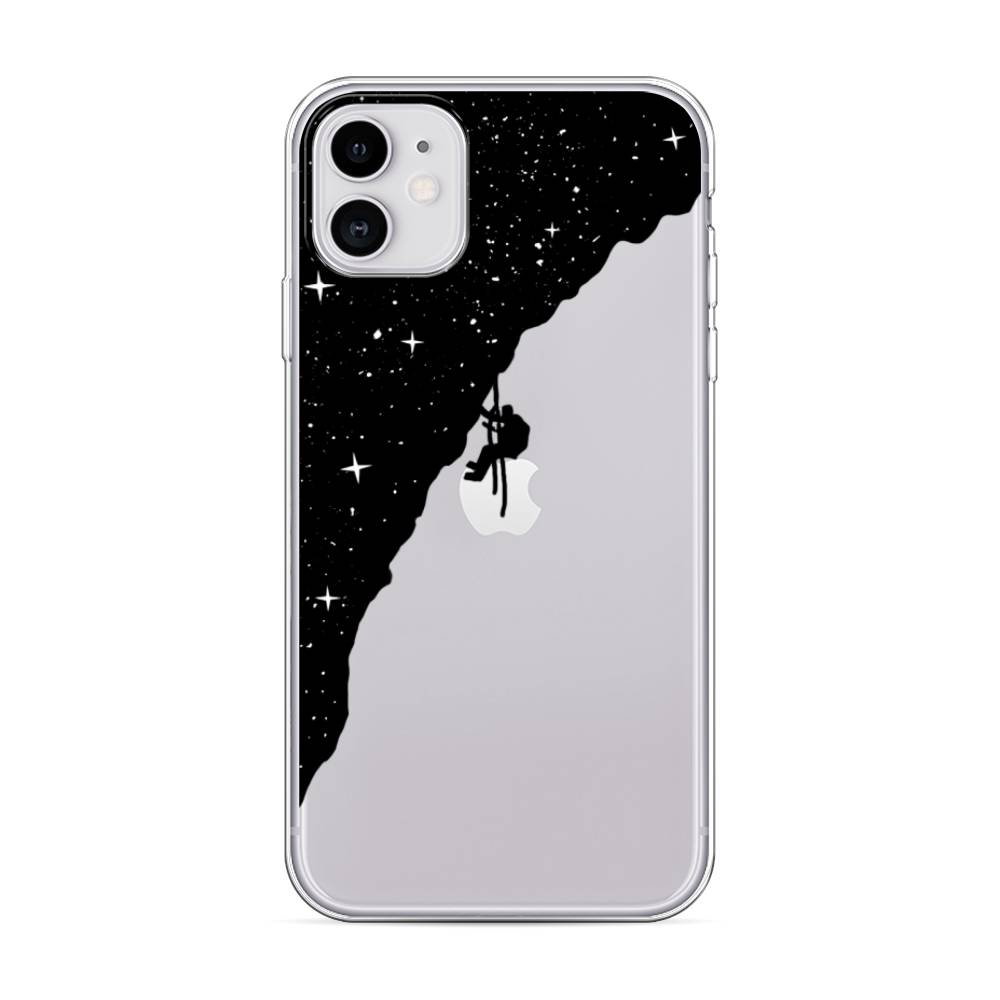 фото Чехол awog для apple iphone 11 "скалолаз в космосе"