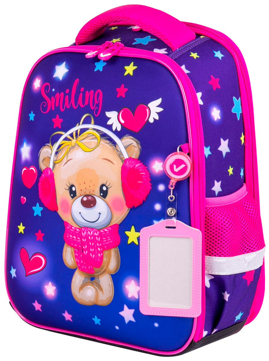 Ранец Brauberg FIT Smiling bear 38х27х14 см 270614, Фиолетовый, FIT ''Smiling bear'' (270614)
Ранец Brauberg FIT Smiling bear 38х27х14 см 270614, Фиолетовый, FIT ''Smiling bear'' (270614)