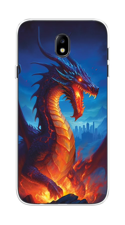 Чехол на Samsung Galaxy J7 2017 "Дракон над лавой", Оранжевый;коричневый;синий, 23150-1
Чехол на Samsung Galaxy J7 2017 "Дракон над лавой", Оранжевый;коричневый;синий, 23150-1