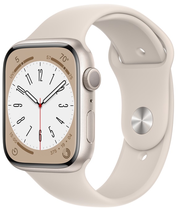 Смарт-часы Apple S8 41mm MNPD3 Star/Al, Watch Series 8 41mm Starlight Alum./Sport (MNPD3)
Смарт-часы Apple S8 41mm MNPD3 Star/Al, Watch Series 8 41mm Starlight Alum./Sport (MNPD3)