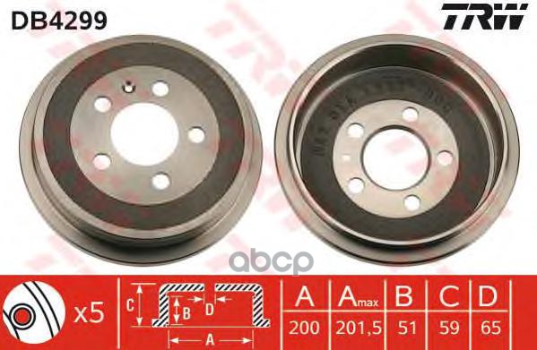 DB4299_барабан тормозной!\ Audi A2, Seat Cordoba/Ibiza, Skoda Fabia, VW Fox/Polo 99>
DB4299_барабан тормозной!\ Audi A2, Seat Cordoba/Ibiza, Skoda Fabia, VW Fox/Polo 99>