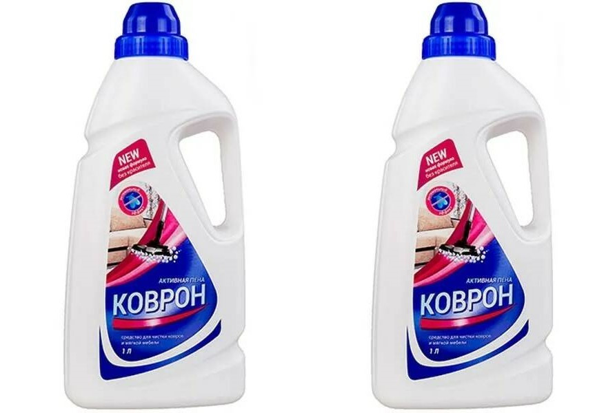 Средство для чистки ковров и мягкой мебели Коврон, 1л х 2шт., Для ковров и мягкой мебели 2 шт
Средство для чистки ковров и мягкой мебели Коврон, 1л х 2шт., Для ковров и мягкой мебели 2 шт