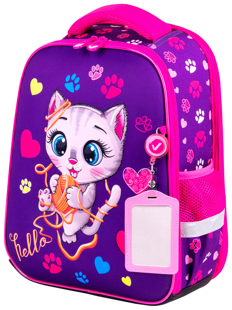 Ранец Brauberg FIT Playing kitty 38х27х14 см 270615, Фиолетовый, FIT ''Playing kitty'' (270615)
Ранец Brauberg FIT Playing kitty 38х27х14 см 270615, Фиолетовый, FIT ''Playing kitty'' (270615)