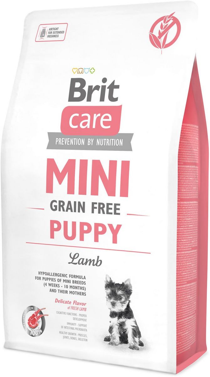Сухой корм для щенков Brit Care Mini Grain Free Puppy, для мелких пород, ягненок, 2кг, Care Mini Grain Free Puppy
Сухой корм для щенков Brit Care Mini Grain Free Puppy, для мелких пород, ягненок, 2кг, Care Mini Grain Free Puppy