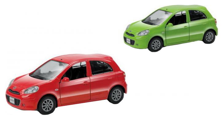 Коллекционная модель Uni-Fortune Nissan March в ассортименте, Красный;зеленый
Коллекционная модель Uni-Fortune Nissan March в ассортименте, Красный;зеленый