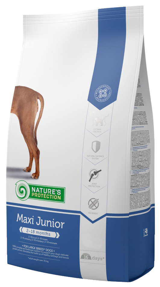 Сухой корм для щенков Nature’s Protection Maxi Junior, для крупных пород, птица, 4кг, Maxi Junior
Сухой корм для щенков Nature’s Protection Maxi Junior, для крупных пород, птица, 4кг, Maxi Junior