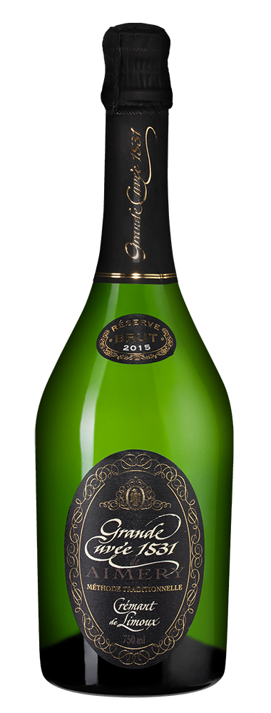 Игристое вино Grande Cuvee 1531 de Aimery Reserve (Cremant de Limoux) 2015 г., Cremant
Игристое вино Grande Cuvee 1531 de Aimery Reserve (Cremant de Limoux) 2015 г., Cremant