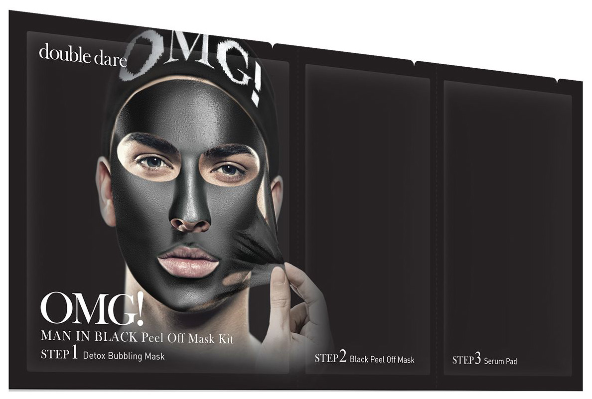 Маска для лица Double Dare OMG! Man In Black Peel Off Mask Kit 5 штук, Peel Off Mask Kit
Маска для лица Double Dare OMG! Man In Black Peel Off Mask Kit 5 штук, Peel Off Mask Kit