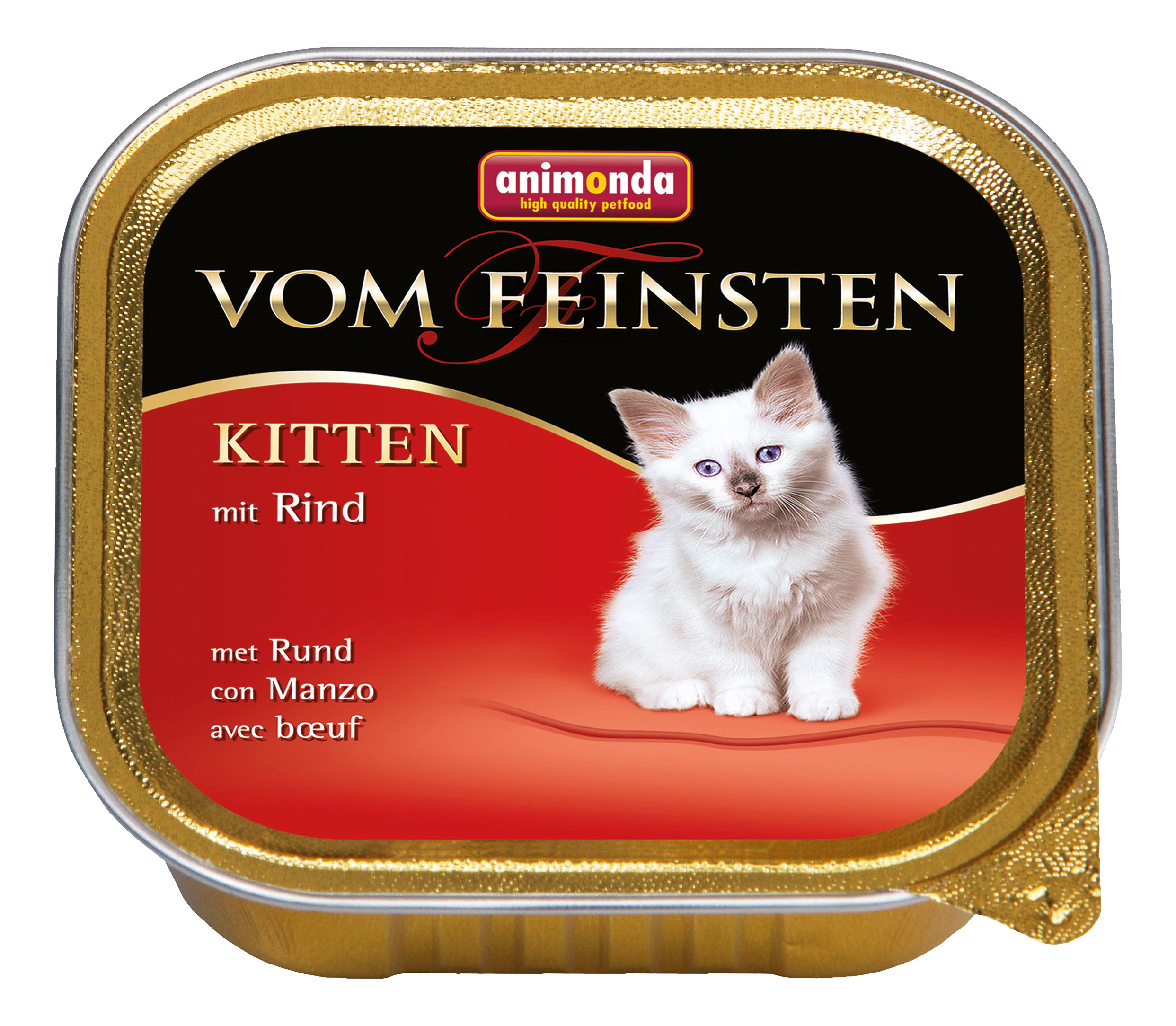 Консервы для котят Animonda Vom Feinsten Kitten, говядина, 32 шт по 100 г, Vom Feinsten Kitten
Консервы для котят Animonda Vom Feinsten Kitten, говядина, 32 шт по 100 г, Vom Feinsten Kitten