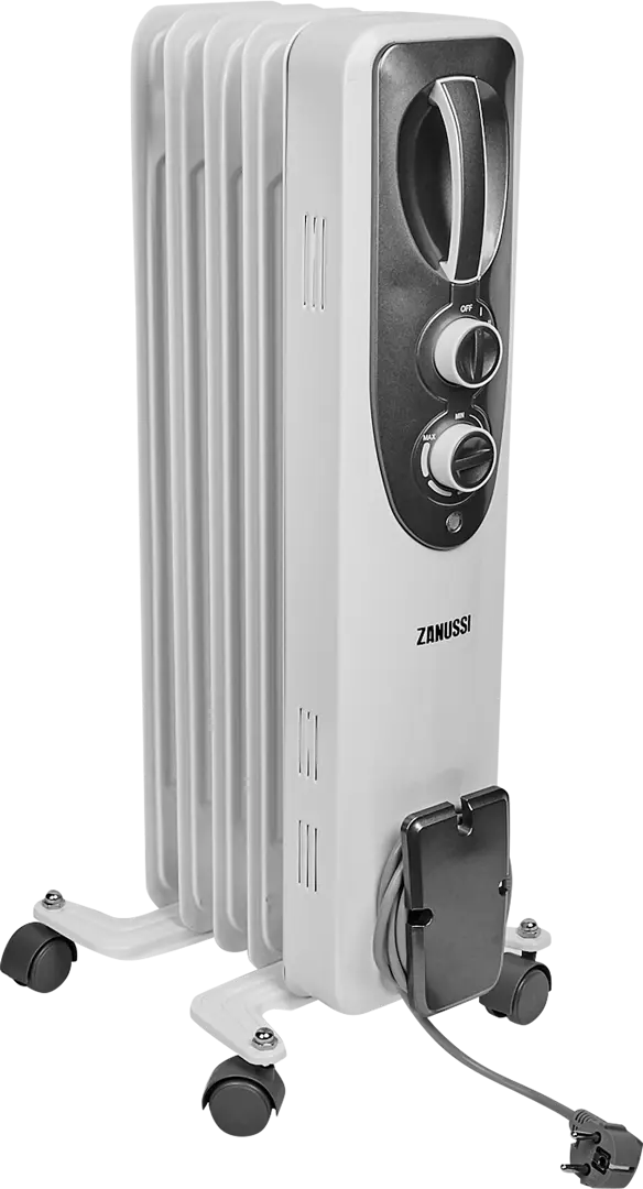 Обогреватель масляный Zanussi ZAN EspresZOH ES-05W с механическим термостатом 1000 Вт
Обогреватель масляный Zanussi ZAN EspresZOH ES-05W с механическим термостатом 1000 Вт