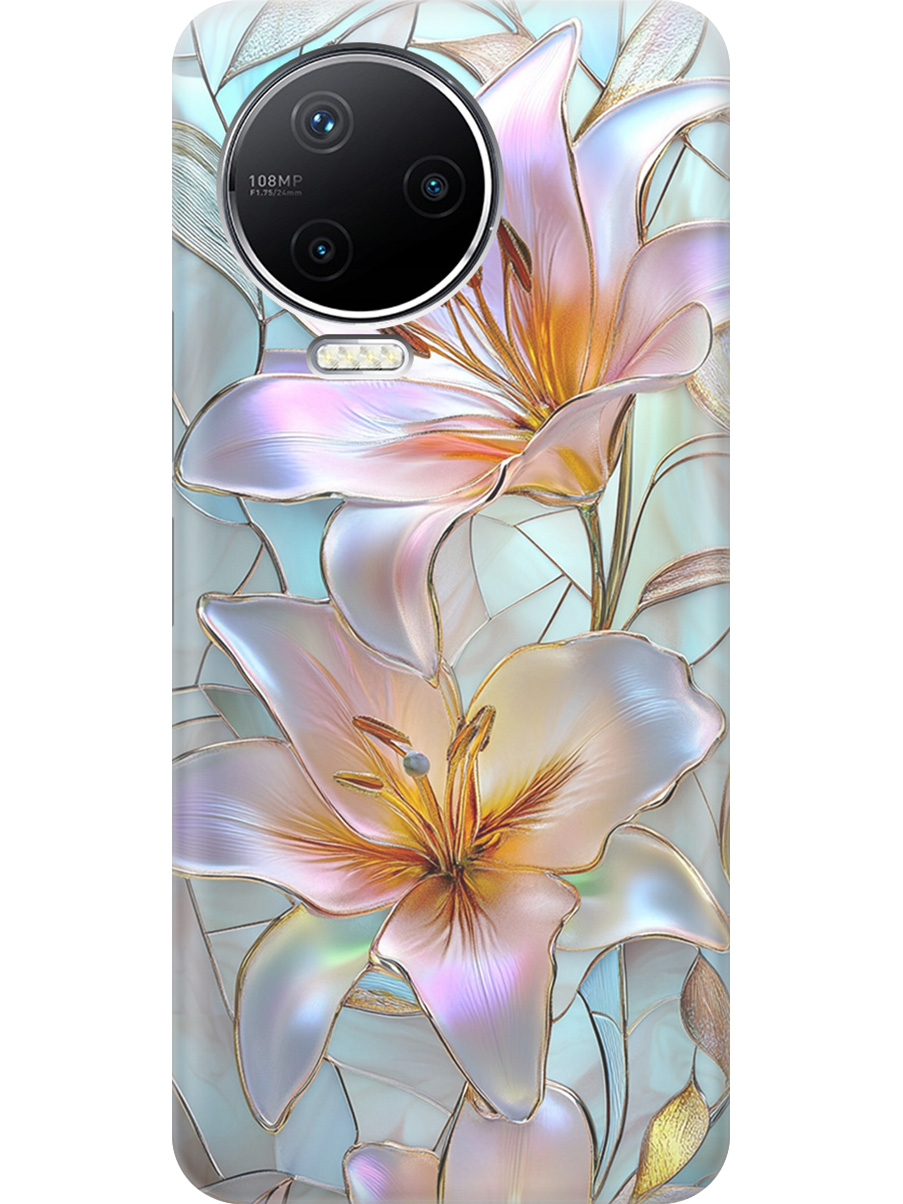 Силиконовый чехол на Infinix Note 12 Pro с принтом "Витраж с лилиями", Прозрачный;белый;голубой;розовый, 762092723
Силиконовый чехол на Infinix Note 12 Pro с принтом "Витраж с лилиями", Прозрачный;белый;голубой;розовый, 762092723