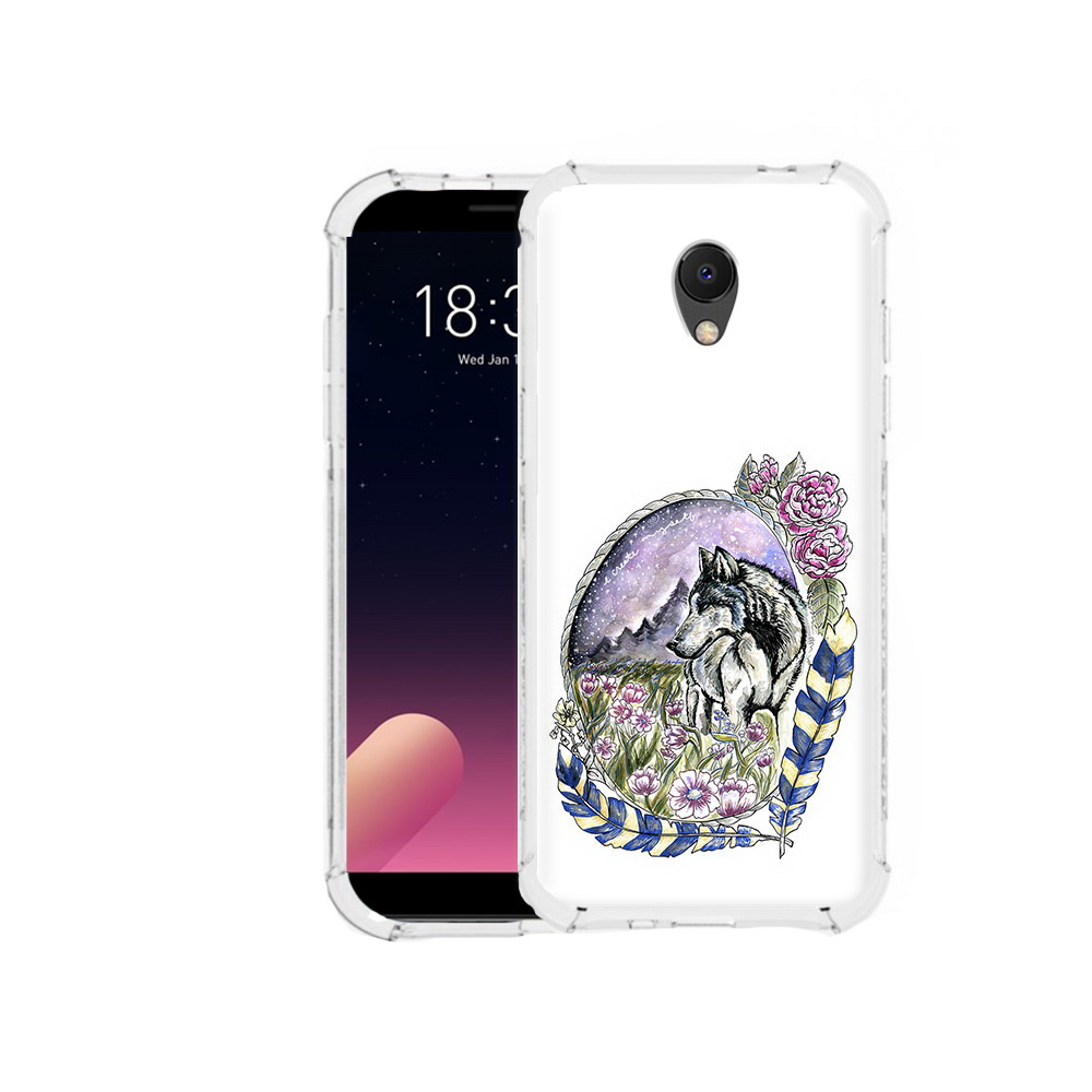 Чехол MyPads Tocco для Meizu M6S нарисованный волк в цветах с перьями, Прозрачный, Tocco
Чехол MyPads Tocco для Meizu M6S нарисованный волк в цветах с перьями, Прозрачный, Tocco