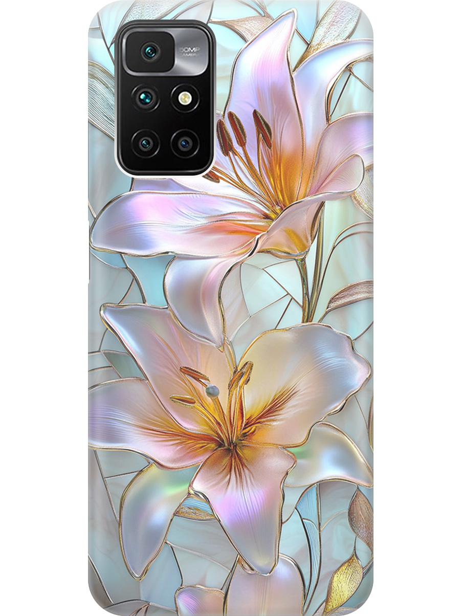 Силиконовый чехол на Xiaomi Redmi 10 с принтом "Витраж с лилиями", Прозрачный;белый;голубой;розовый, 731907123
Силиконовый чехол на Xiaomi Redmi 10 с принтом "Витраж с лилиями", Прозрачный;белый;голубой;розовый, 731907123