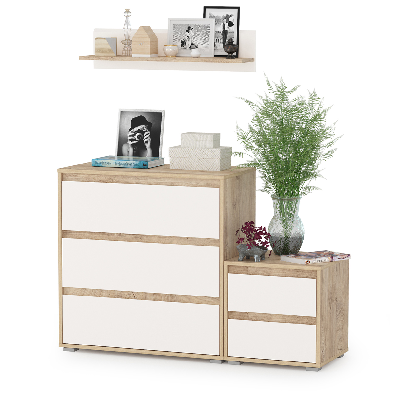 Тумба с комодом и навесной полкой Mobi Лея дуб эндгрейн/миндаль, 123,2х40,2х153 см, 13.298+13.288+15.58
Тумба с комодом и навесной полкой Mobi Лея дуб эндгрейн/миндаль, 123,2х40,2х153 см, 13.298+13.288+15.58