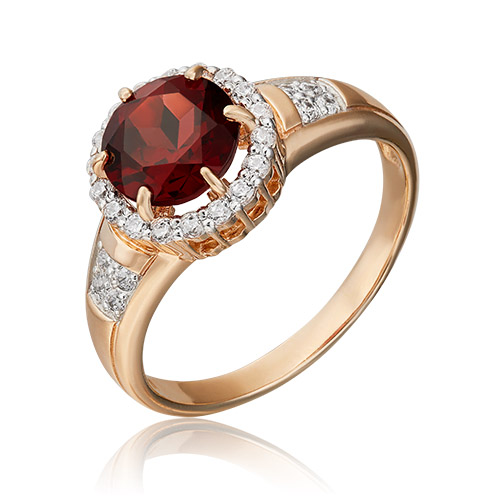 Кольцо из красного золота с фианитом/гранатом р. 17 PLATINA jewelry 01-4253-00-210-1110-46, 01-4253-00-210-1110-46
Кольцо из красного золота с фианитом/гранатом р. 17 PLATINA jewelry 01-4253-00-210-1110-46, 01-4253-00-210-1110-46