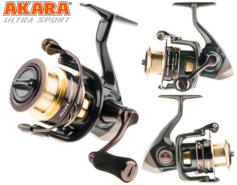 Катушка безынерционная Akara Ultra Sport 3000 10+1 bb, Катушка безынерционная Akara Ultra Sport
Катушка безынерционная Akara Ultra Sport 3000 10+1 bb, Катушка безынерционная Akara Ultra Sport