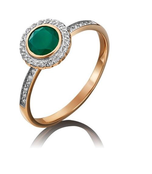 Кольцо из золота с фианитом/халцедоном р. PLATINA jewelry 01-4319-00-275-1110-47, 01-4319-00-275-1110-47
Кольцо из золота с фианитом/халцедоном р. PLATINA jewelry 01-4319-00-275-1110-47, 01-4319-00-275-1110-47