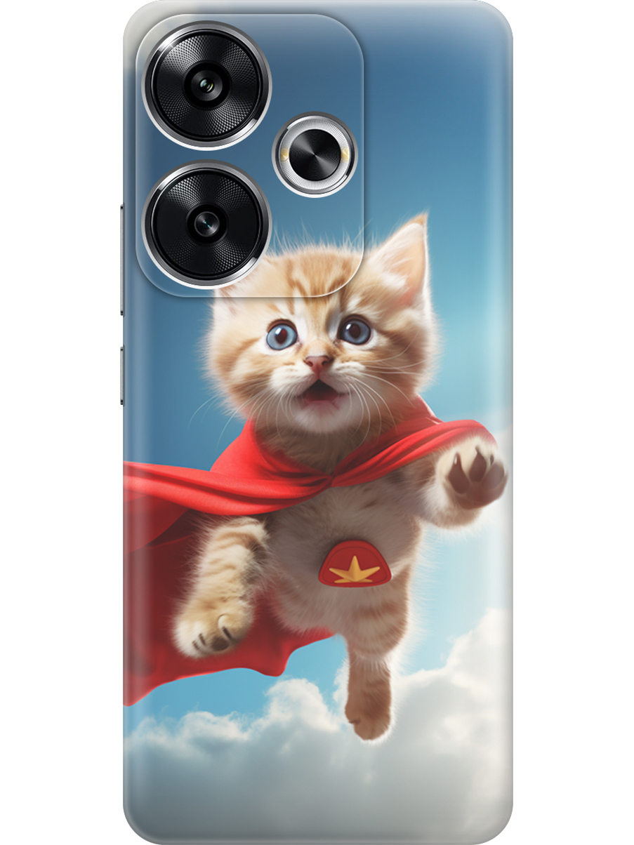 Силиконовый чехол на Xiaomi Redmi Turbo 3 / Poco F6 с принтом "Летящий котенок", Прозрачный;белый;голубой;бежевый, 783980811
Силиконовый чехол на Xiaomi Redmi Turbo 3 / Poco F6 с принтом "Летящий котенок", Прозрачный;белый;голубой;бежевый, 783980811