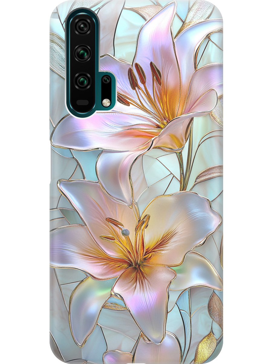Силиконовый чехол на Honor 20 Pro с принтом "Витраж с лилиями", Прозрачный;белый;голубой;розовый, 721700723
Силиконовый чехол на Honor 20 Pro с принтом "Витраж с лилиями", Прозрачный;белый;голубой;розовый, 721700723