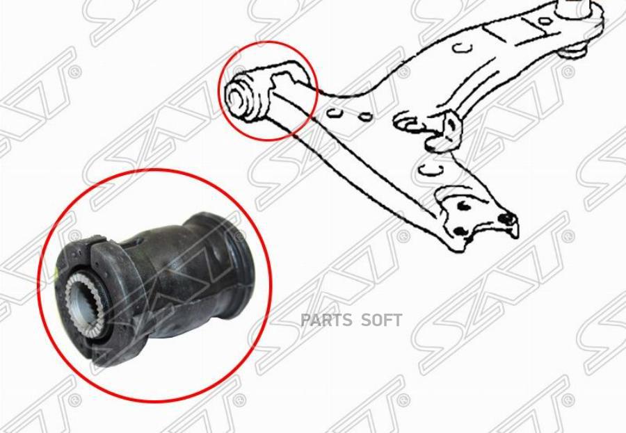 Сайлентблок Fr (передний) Переднего Нижнего Рычага Corolla Ae1 0 91- Sat арт. ST-48654-120
Сайлентблок Fr (передний) Переднего Нижнего Рычага Corolla Ae1 0 91- Sat арт. ST-48654-120