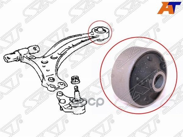 Сайлентблок Переднго Рычага Здний Toyota Harrier/Lexus Rx300 98-03 Sat арт. ST-48655-48010
Сайлентблок Переднго Рычага Здний Toyota Harrier/Lexus Rx300 98-03 Sat арт. ST-48655-48010