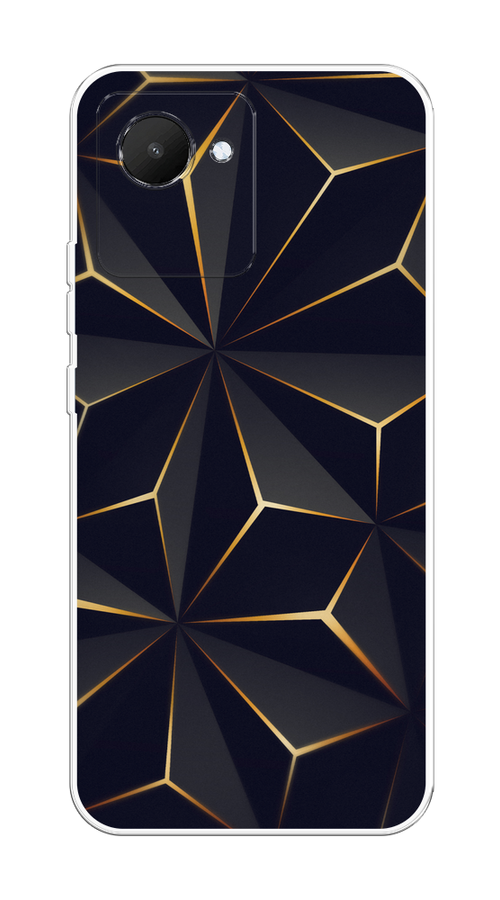Чехол на Realme C30 "Черные полигоны", Золотистый;черный, 2510550-3
Чехол на Realme C30 "Черные полигоны", Золотистый;черный, 2510550-3