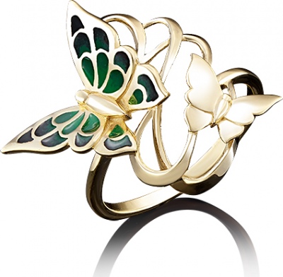 Кольцо из желтого золота с эмалью р. 16,5 PLATINA jewelry 01-4786-00-000-1130-25, 01-4786-00-000-1130-25
Кольцо из желтого золота с эмалью р. 16,5 PLATINA jewelry 01-4786-00-000-1130-25, 01-4786-00-000-1130-25