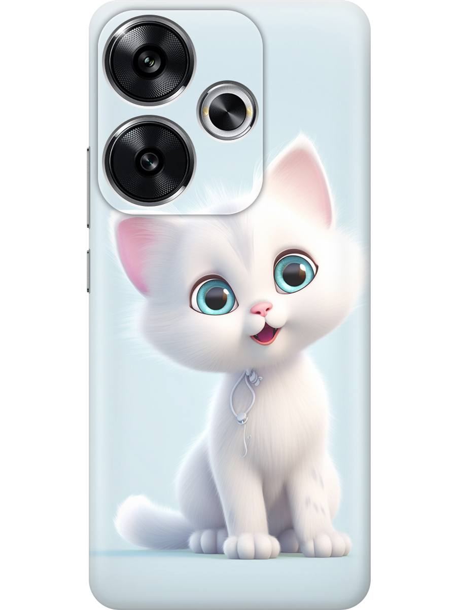 Силиконовый чехол на Xiaomi Redmi Turbo 3 / Poco F6 с принтом "Глазастый котик", Прозрачный;голубой;белый, 783980811
Силиконовый чехол на Xiaomi Redmi Turbo 3 / Poco F6 с принтом "Глазастый котик", Прозрачный;голубой;белый, 783980811