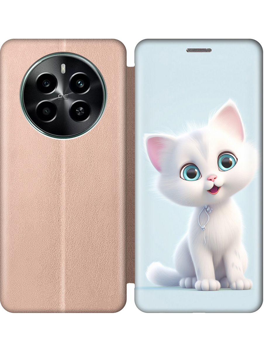 Чехол-книжка на Realme 12 4g с принтом "Глазастый котик" золотой, Золотистый;голубой;белый, 783982011
Чехол-книжка на Realme 12 4g с принтом "Глазастый котик" золотой, Золотистый;голубой;белый, 783982011
