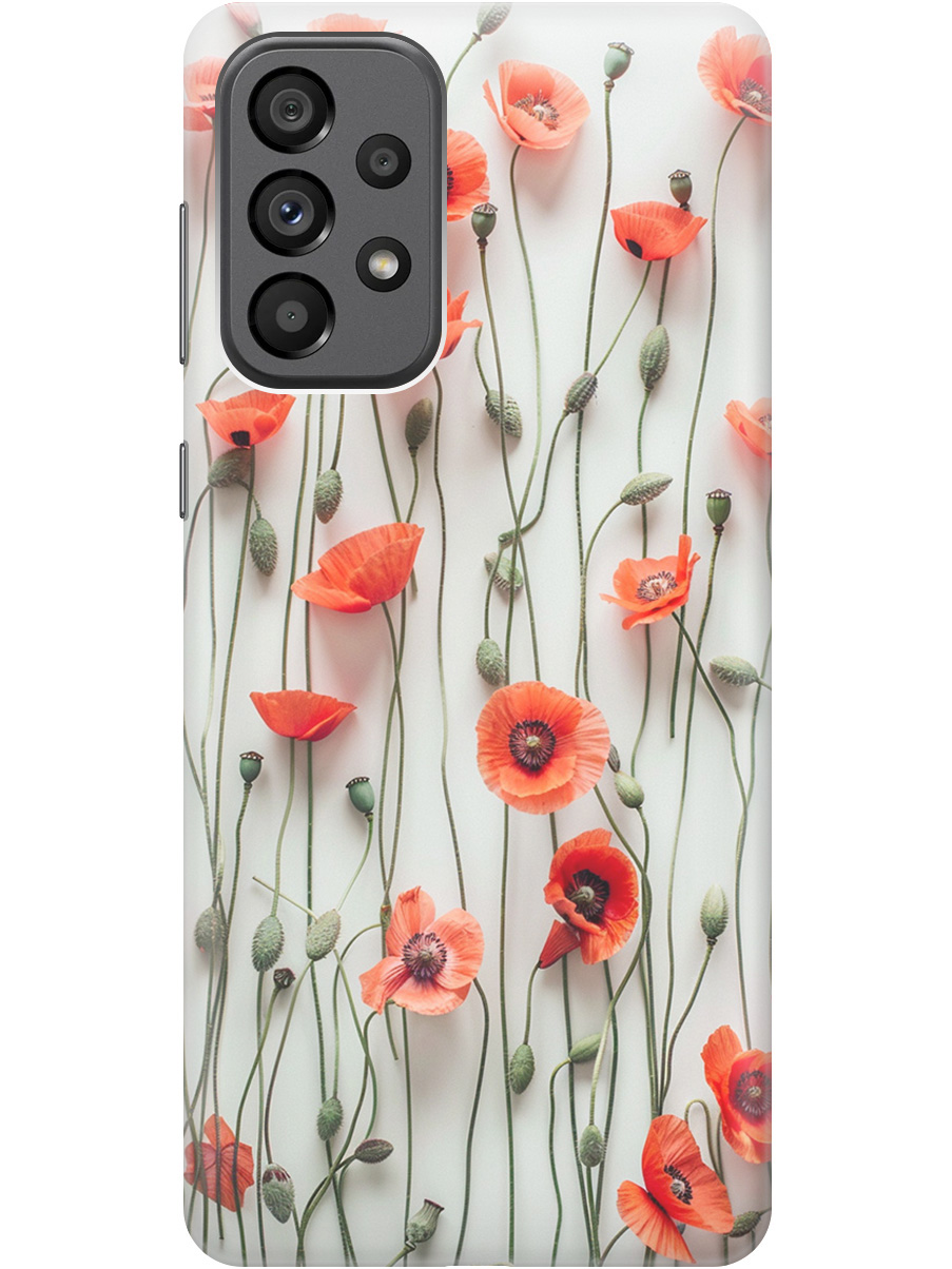 Силиконовый чехол на Samsung Galaxy A73 5G с рисунком "Маки на белой стене", Белый;красный, 20001057
Силиконовый чехол на Samsung Galaxy A73 5G с рисунком "Маки на белой стене", Белый;красный, 20001057