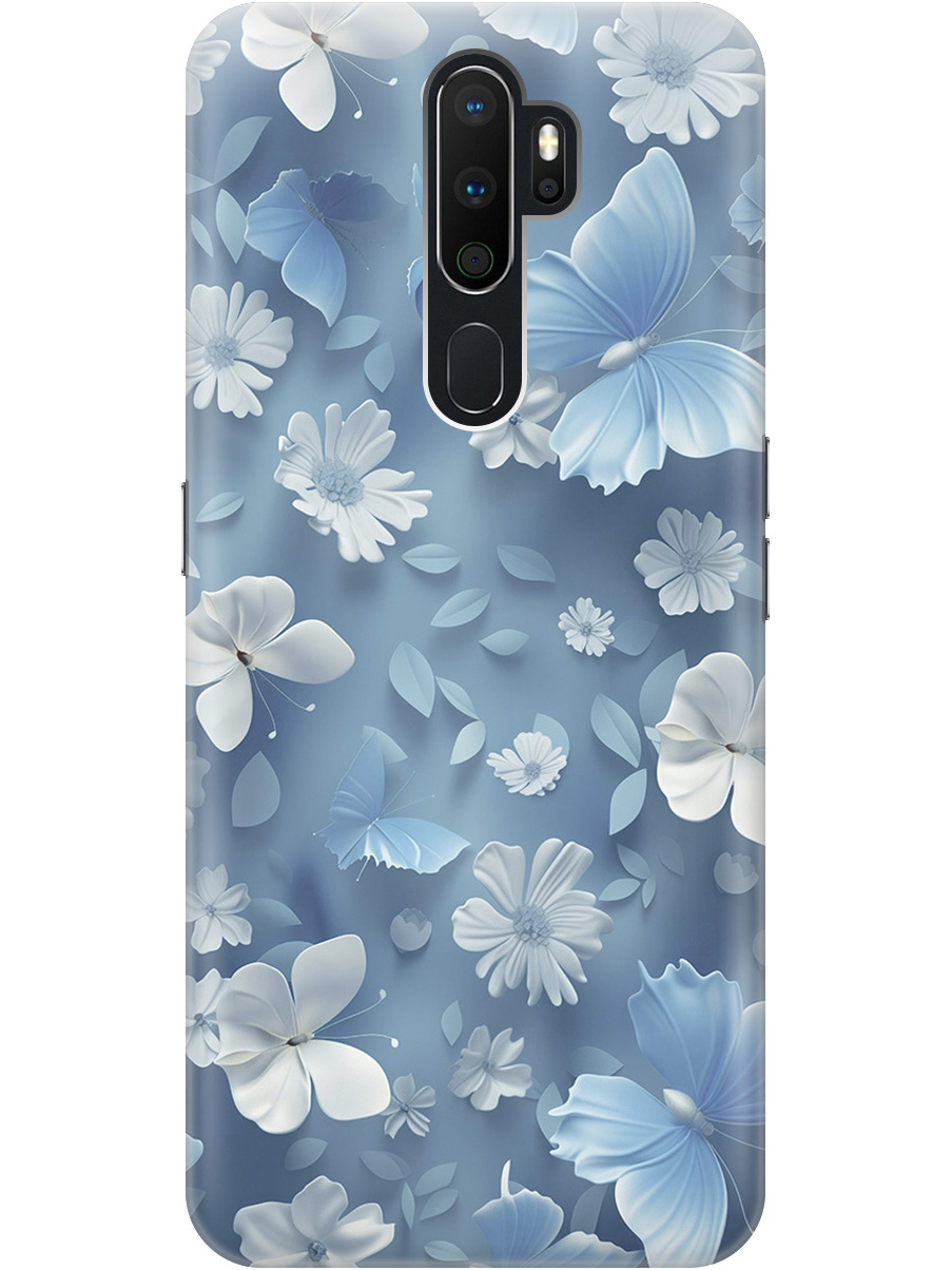 Силиконовый чехол на Oppo A5 (2020)/A9 (2020) с принтом "Голубые бабочки", Прозрачный;белый;голубой, 726151310
Силиконовый чехол на Oppo A5 (2020)/A9 (2020) с принтом "Голубые бабочки", Прозрачный;белый;голубой, 726151310