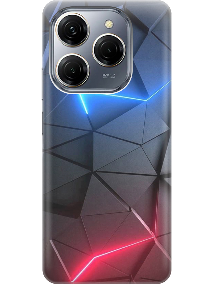 Силиконовый чехол на Tecno Spark 20 Pro с рисунком "Графитовые грани", Серый;синий, 20011919
Силиконовый чехол на Tecno Spark 20 Pro с рисунком "Графитовые грани", Серый;синий, 20011919
