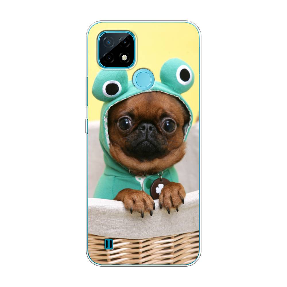 Чехол на Oppo Realme C21 "Собачка в шапке лягушки", Коричневый;желтый;голубой, 254950-1
Чехол на Oppo Realme C21 "Собачка в шапке лягушки", Коричневый;желтый;голубой, 254950-1
