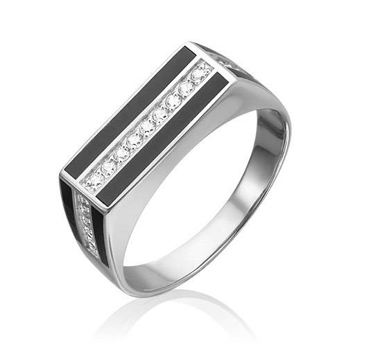 Кольцо печатка из белого золота р. PLATINA jewelry 01-3624-00-401-1120-25, фианит/эмаль, 01-3624-00-401-1120-25
Кольцо печатка из белого золота р. PLATINA jewelry 01-3624-00-401-1120-25, фианит/эмаль, 01-3624-00-401-1120-25