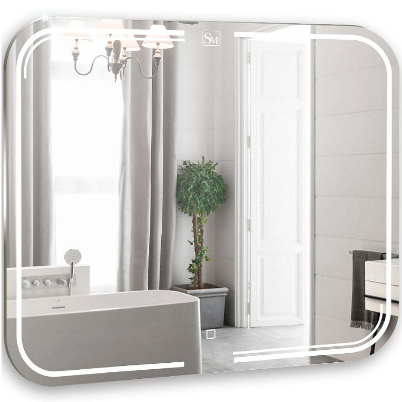 Зеркало Silver Mirrors Force 80 LED-00002524 подсветка, сенс выключатель, диммер, Белый
Зеркало Silver Mirrors Force 80 LED-00002524 подсветка, сенс выключатель, диммер, Белый