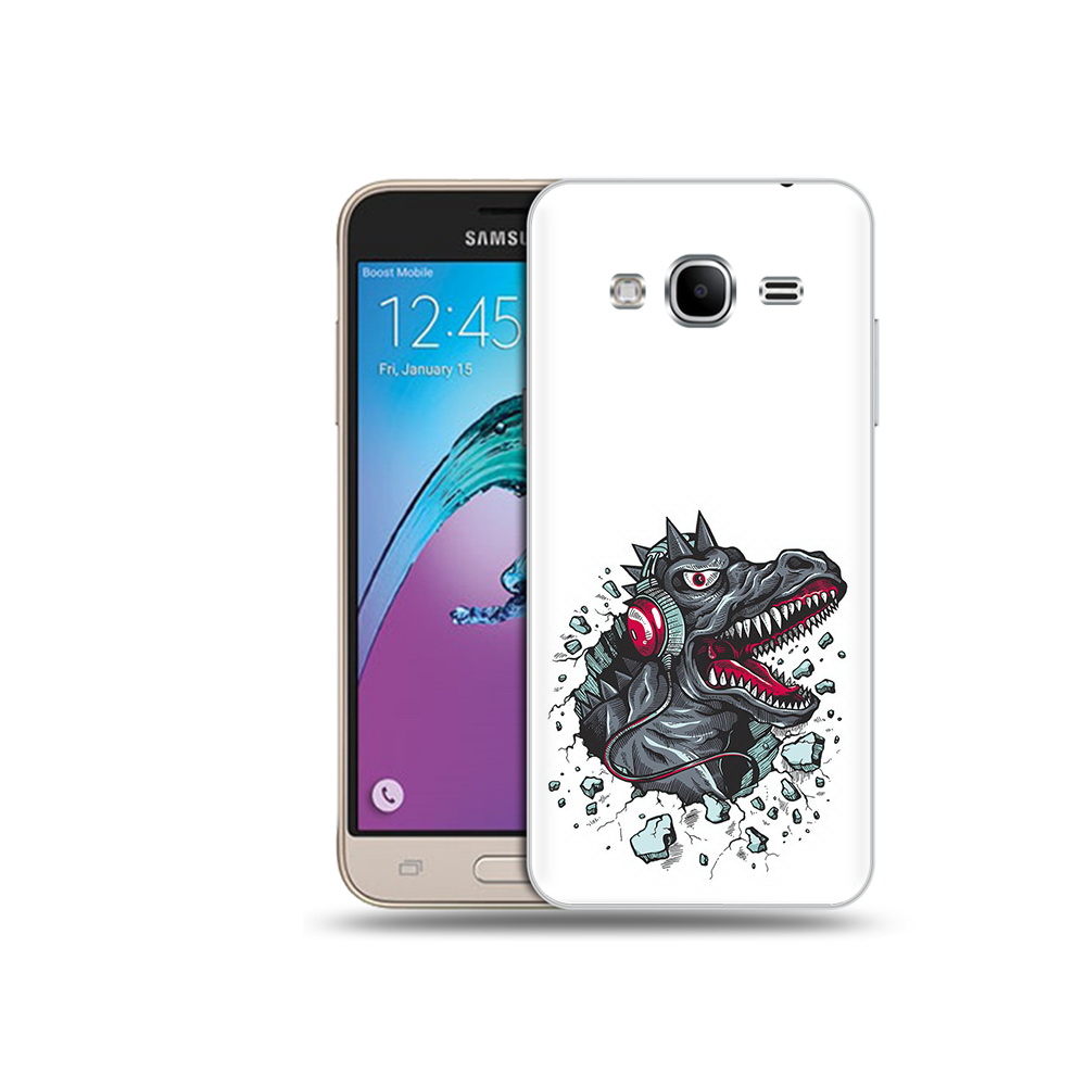Чехол MyPads Tocco для Samsung Galaxy J3 (2016) Нарисованный динозавр в наушниках, Прозрачный, Tocco
Чехол MyPads Tocco для Samsung Galaxy J3 (2016) Нарисованный динозавр в наушниках, Прозрачный, Tocco