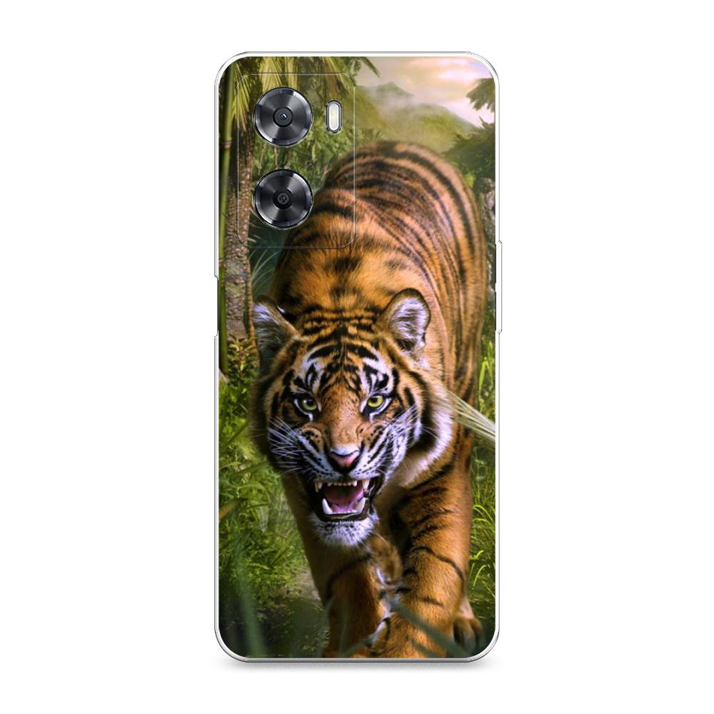 Чехол для Oppo A57 4G/A77 4G/A77s 4G/A57s "Тигр в джунглях 2", Оранжевый;зеленый, 2510350-1
Чехол для Oppo A57 4G/A77 4G/A77s 4G/A57s "Тигр в джунглях 2", Оранжевый;зеленый, 2510350-1