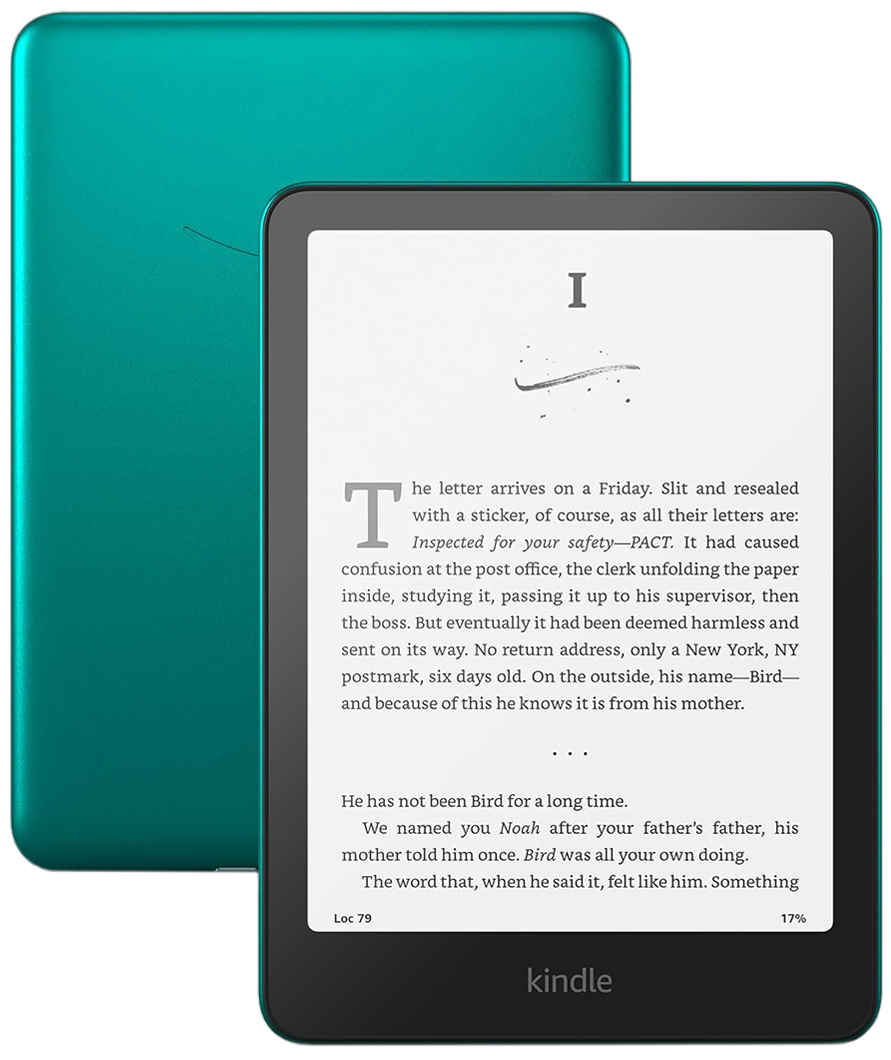 Электронная книга Amazon Kindle PaperWhite 12 2024 Metallic Jade, Зеленый, Kindle PaperWhite 12 gen 2024
Электронная книга Amazon Kindle PaperWhite 12 2024 Metallic Jade, Зеленый, Kindle PaperWhite 12 gen 2024