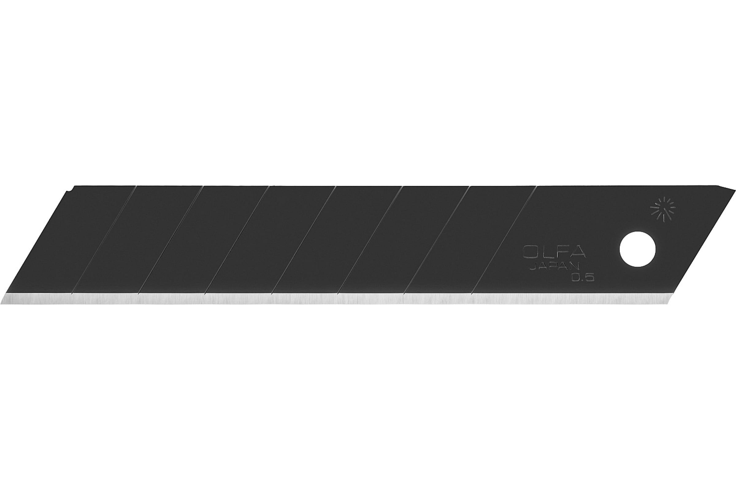 Сменные лезвия OLFA EXCEL BLACK сегментированные, 8 сегментов, 18 мм, 50 шт, в боксе, OL-LBB-50
Сменные лезвия OLFA EXCEL BLACK сегментированные, 8 сегментов, 18 мм, 50 шт, в боксе, OL-LBB-50