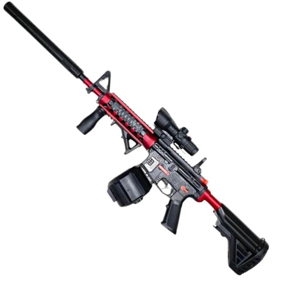 Игрушечный автомат M4A1 электрический бластер пули орбиз красный 92 см, Красный;черный, M4A1
Игрушечный автомат M4A1 электрический бластер пули орбиз красный 92 см, Красный;черный, M4A1