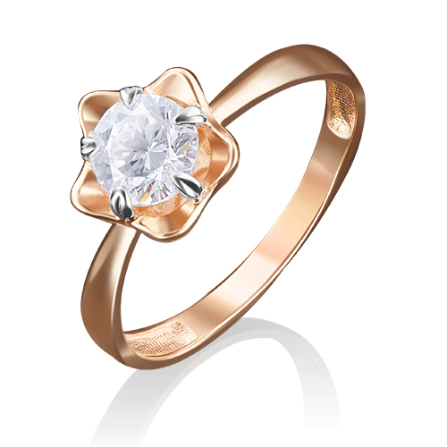 Кольцо помолвочное из красного золота р. 17 PLATINA jewelry 01-4878-00-501-1110-38, фианит, 01-4878-00-501-1110-38
Кольцо помолвочное из красного золота р. 17 PLATINA jewelry 01-4878-00-501-1110-38, фианит, 01-4878-00-501-1110-38