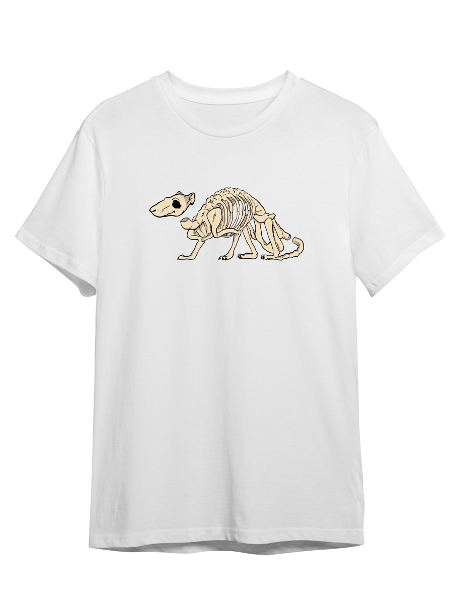 Футболка унисекс СувенирShop Скелет крысы/Мышь 1 белая M (46-48), Белый, "Скелет крысы/Мышь" 1
Футболка унисекс СувенирShop Скелет крысы/Мышь 1 белая M (46-48), Белый, "Скелет крысы/Мышь" 1