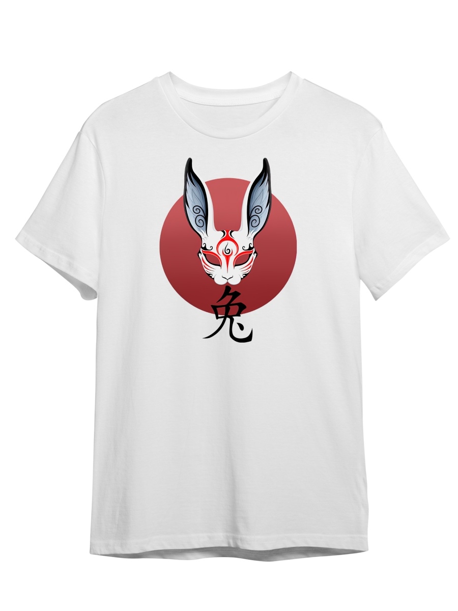 Футболка унисекс СувенирShop Маска Усаги/Заяц/Кролик 1 белая 2XL (52-54), Белый, "Маска Усаги/Заяц/Кролик" 1
Футболка унисекс СувенирShop Маска Усаги/Заяц/Кролик 1 белая 2XL (52-54), Белый, "Маска Усаги/Заяц/Кролик" 1