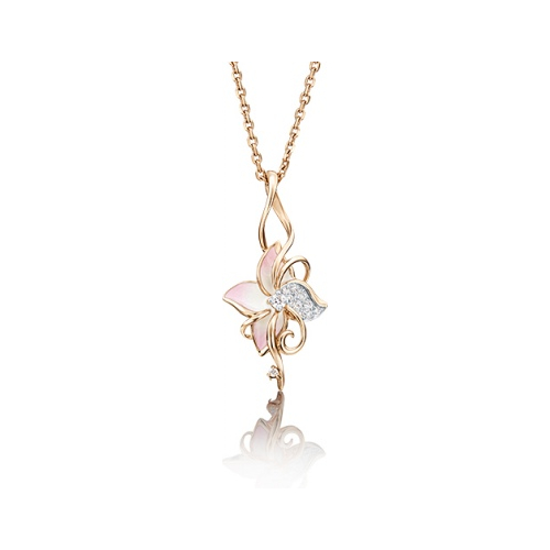 Кулон из красного золота PLATINA jewelry 03-2414-00-401-1110-25, фианит/эмаль, 03-2414-00-401-1110-25
Кулон из красного золота PLATINA jewelry 03-2414-00-401-1110-25, фианит/эмаль, 03-2414-00-401-1110-25