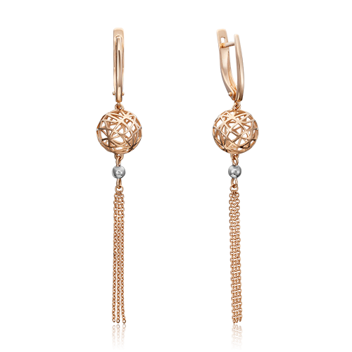 Серьги из красного золота PLATINA jewelry 02-4463-00-000-1111-64_0, 02-4463-00-000-1111-64_0
Серьги из красного золота PLATINA jewelry 02-4463-00-000-1111-64_0, 02-4463-00-000-1111-64_0